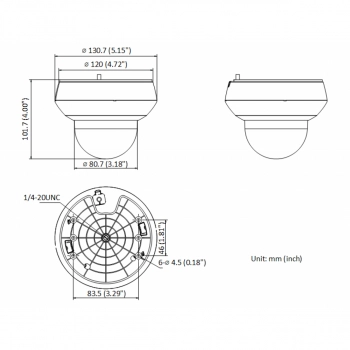 DS-2DE2A404IW-DE3(C0)(S6) (2.8-12 мм) изображение 4