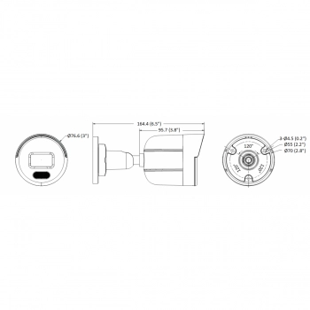DS-I450L(B) (4 мм) ColorVu изображение 4