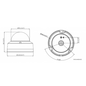 DS-2CD2383G2-IU (2.8mm) (Черный) изображение 4