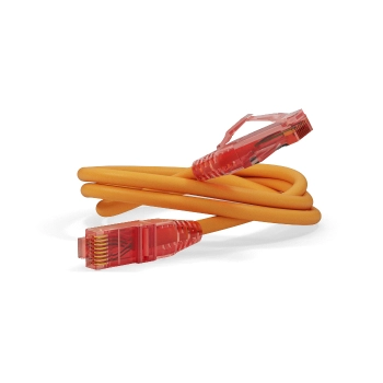 Hyperline PC-LPM-UTP-RJ45-RJ45-C5e-1M-LSZH-OR