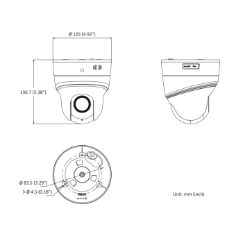 PTZ-N2204I-D3/W(B) изображение 3