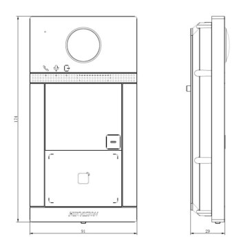 DS-KV8113-WME1(C)/Flush изображение 2