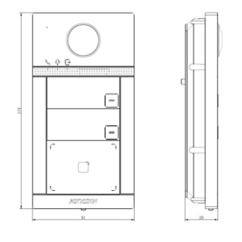 DS-KV8213-WME1(C)/Flush изображение 2