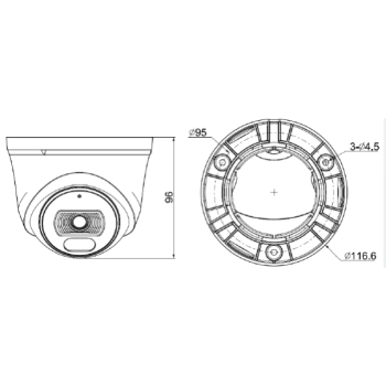 TC-C34XN Spec:I3/E/Y/2.8мм/V5.0 изображение 3