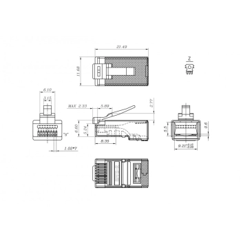 PLEZ-8P8C-U-C5-SH-100 изображение 3