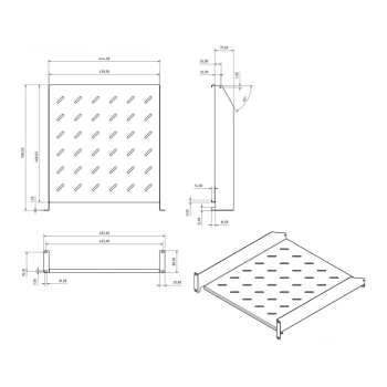 TAL3-2U-500-RAL9005 изображение 2