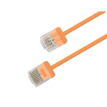 Hyperline PC-LPU-UTP-RJ45-RJ45-C6-1M-LSZH-OR