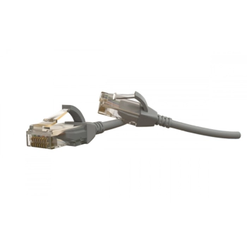 Hyperline PC-LPT-UTP-RJ45-RJ45-C6-3M-LSZH-GY