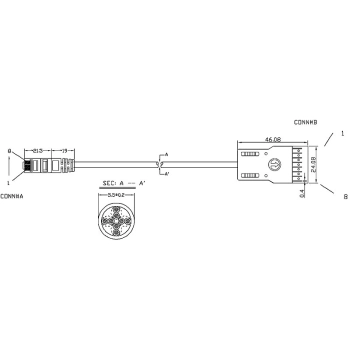 PC-110-RJ45-4P-C5e-2M-LSZH-GY изображение 2