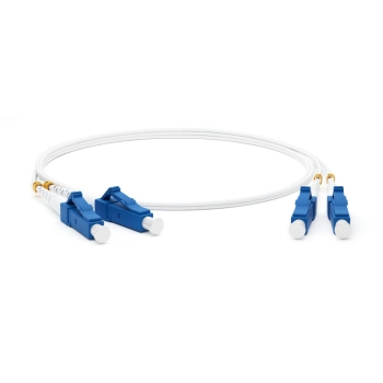 Hyperline FC-D2-9A1-LC/UR-LC/UR-H-2M-LSZH-WH