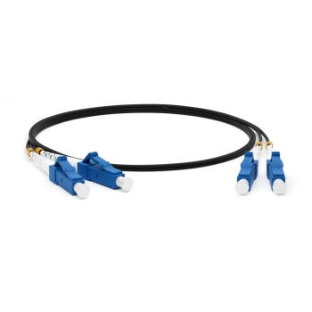 Hyperline FC-D2-9-LC/UR-LC/UR-H-2M-LSZH-BK