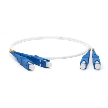 Hyperline FC-D2-9A1-SC/UR-SC/UR-H-1M-LSZH-WH