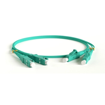 Hyperline FC-D2-503-LC/PR-SC/PR-H-15M-LSZH-AQ