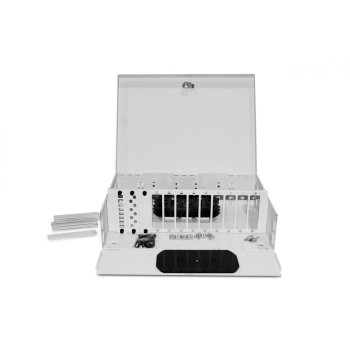 Hyperline FO-WBX-12xSLT-W140H42-96UN-GY