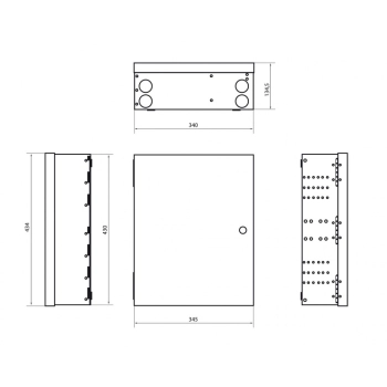 FO-WBX-12xSLT-W140H42-96UN-GY изображение 2
