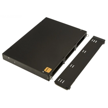 Hyperline FO-19V-1U-3xSLT-W130H30-24UN-BK
