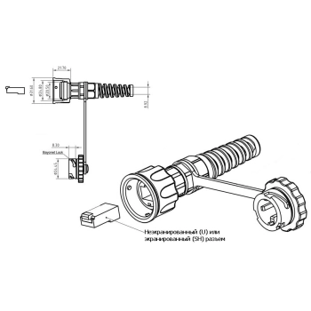 PLUG-IE-8P8C-PV-C6 изображение 2