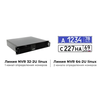 ДевЛайн (Линия) Линия NVR 128-2U Linux