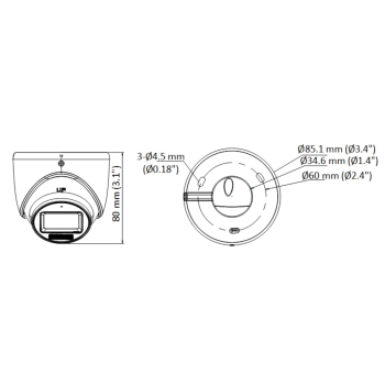 DS-T503A(B) (3.6mm) изображение 2