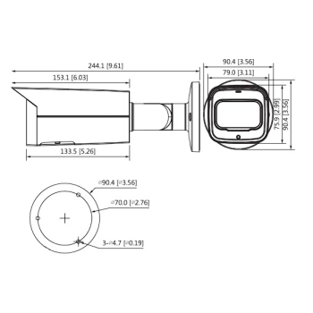 DH-IPC-HFW1431TP-ZS-S4 изображение 2
