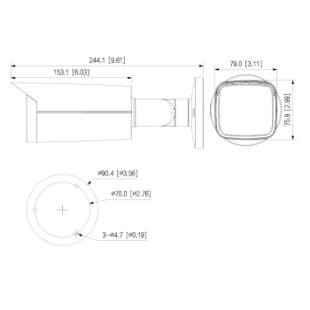 DH-IPC-HFW5541TP-ASE-0280B-S3 изображение 2
