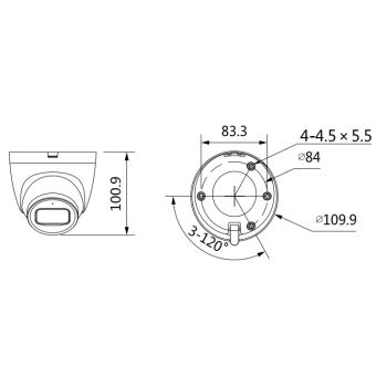 DH-IPC-HDW2230TP-AS-0360B-S2 изображение 3
