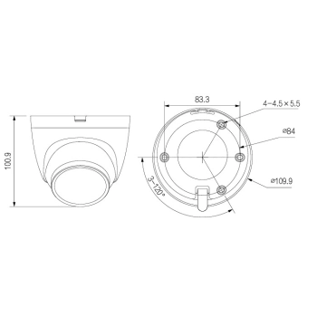DH-IPC-HDW2249TP-S-IL-0280B изображение 3