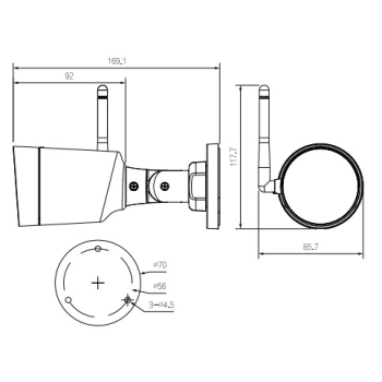 DH-IPC-HFW1430DS1P-SAW-0280B изображение 4