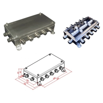 КМ-О (28к)-IP66-1530, 12 вводов, нержавейка изображение 1