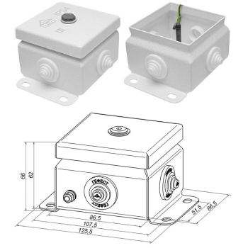 Гефест КМ IP55-0808 