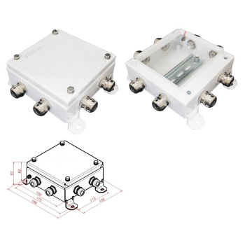 Гефест КМ IP66-1515, 8 вводов