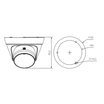 DH-IPC-HDW1230T1P-0280B-S6 изображение 2