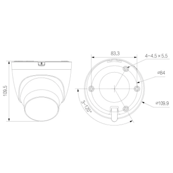 DH-IPC-HDW2449TP-S-LED-0280B-PRO изображение 3