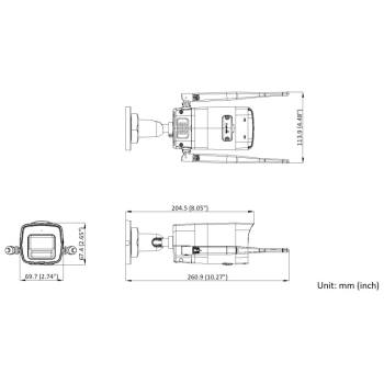 F-IC-1142CIW(2.8mm) изображение 3
