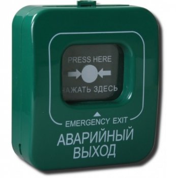 ИОПР 513/101-1 АВ зеленый без кр. вариант исполнения АВ зеленый без крышки: ручные пожарные извещатели (ипр) Фактор Спецэлектроника