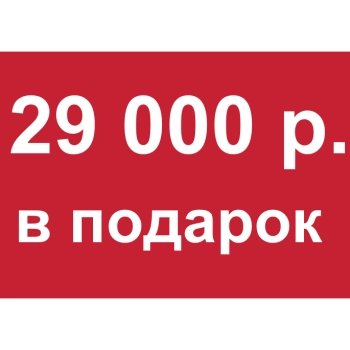 - Купон 29 000 рублей